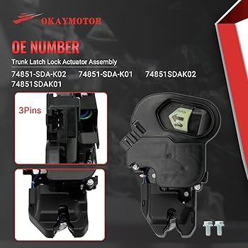 その他 flk040208 Amazon.com: OKAY MOTOR Trunk Latch Lock Actuator Assembly
